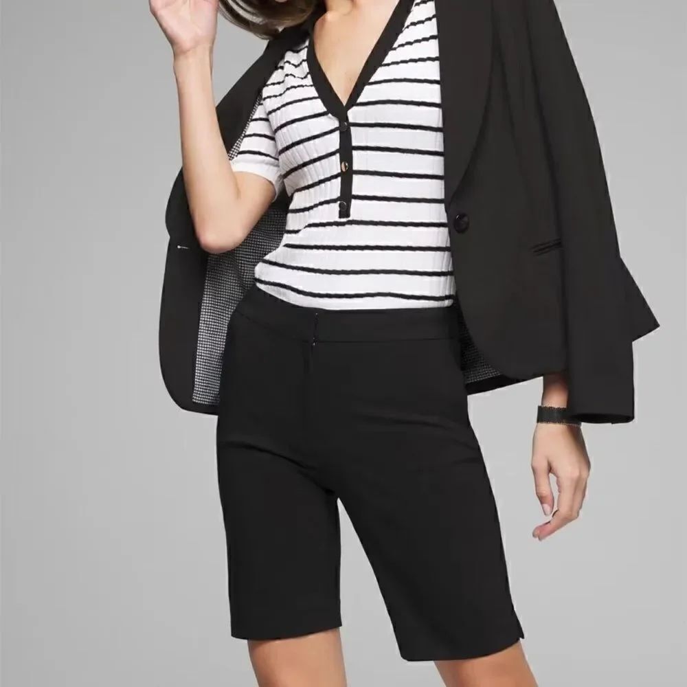 White House Black Market Black Shorts(Size 2)